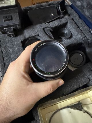 Canon Objetivo Cámara + Accesorios