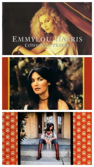 Lote 3 CDs Country Emmylou Harris