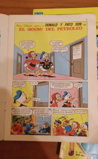 7 euros las 6 revistas Pato Donald