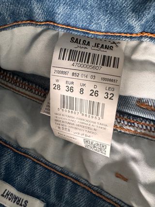 Pantalón vaquero Salsa azul