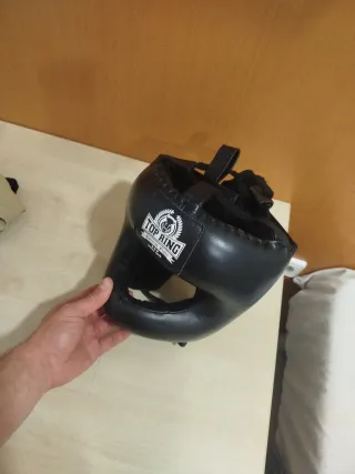 Casco Boxeo Top Ring Cuero