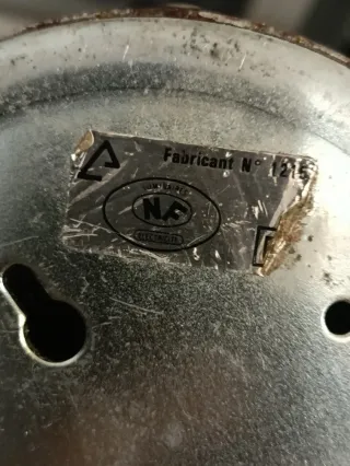 Lámpara retro francesa Luminaires NF