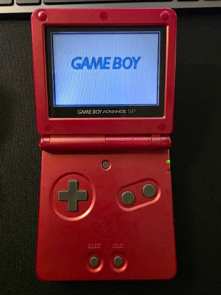 Nintendo Game Boy Advance SP Roja