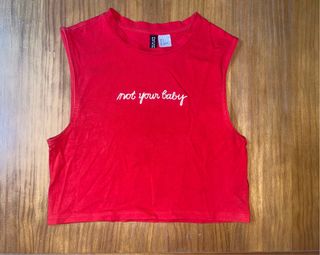 Lote 2 Tops Rojos H&M