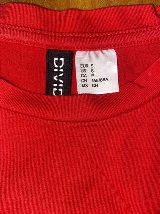 Lote 2 Tops Rojos H&M
