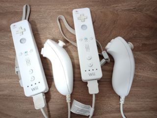 Console Wii con giochi e microfono