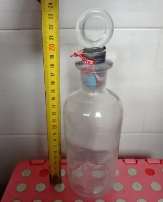 Frasco farmacia antiguo