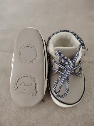 Lote 3 pares zapatillas bebé T.19