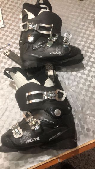 Botas de esquí Wedze Mujer Talla 24