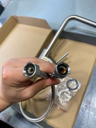 Torneira Cozinha Ibergrif M22105A C/ Bico Alto