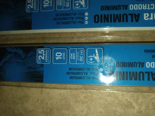 2 Blíster Electrodos Aluminio Solter 2.5