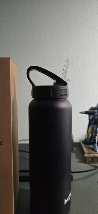 Cantimplora Montblanc Negra