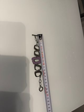 Pulsera Lotus Plata y Lila