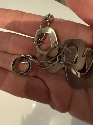 Pulsera Lotus Plata y Lila