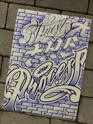 Tavola artistica originale 29x42 cm