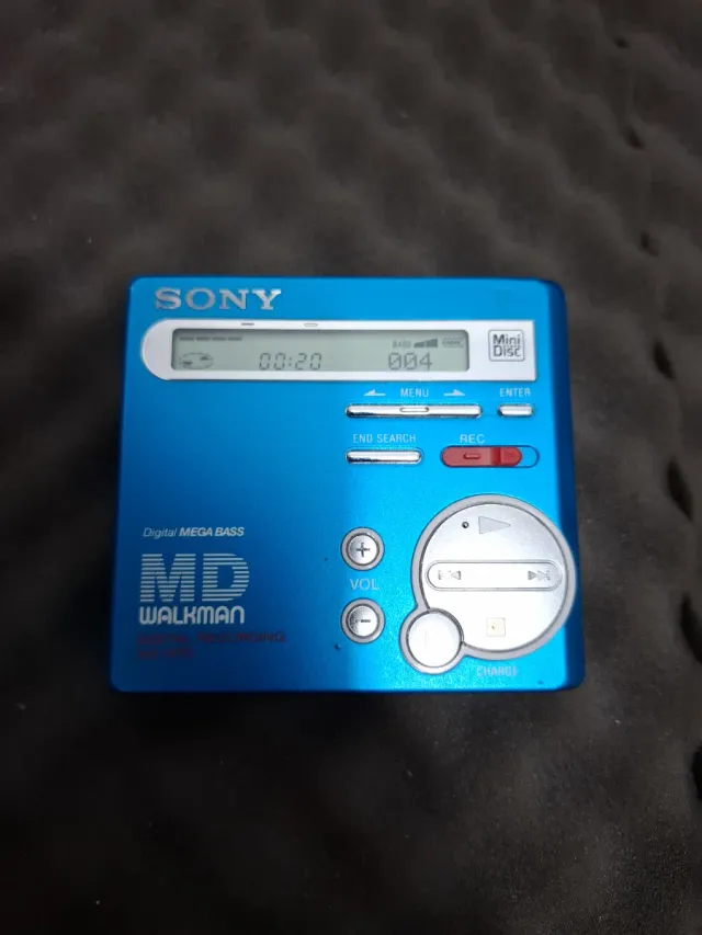 Sony MiniDisc Walkman MZ-R70 Azul