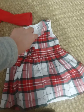 Vestidos Carter 6m y 9m + Camiseta Roja