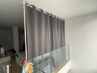 Divisor de estancias/ambientes de barras blancas