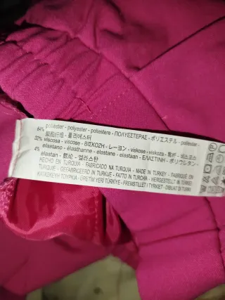 Pantaloni Bershka rosa taglia S donna
