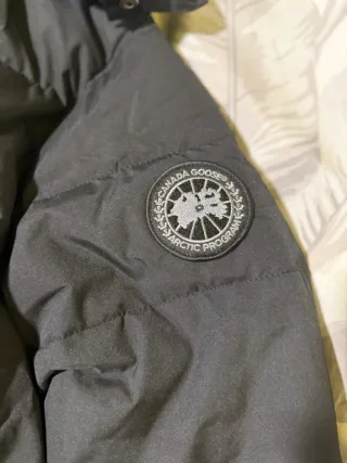 Piumino Parka Canada Goose Nero