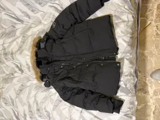 Piumino Parka Canada Goose Nero