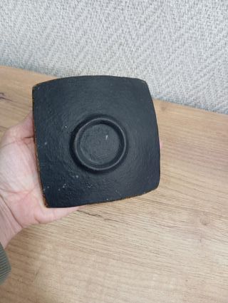 Incensario Mosaico Dorado y Blanco