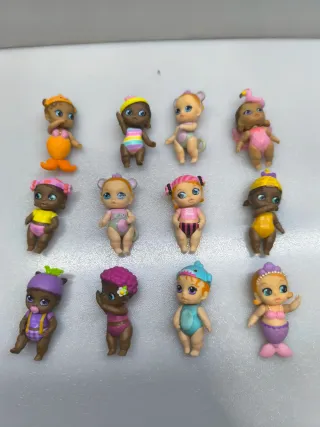 Conjunto mini muñecas con atuendos