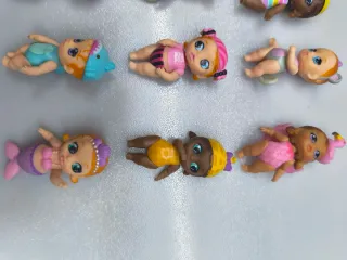 Conjunto mini muñecas con atuendos