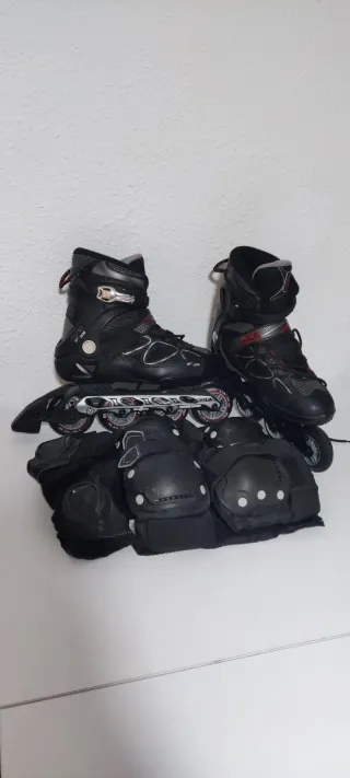 Patines Fila Talla 43 + Accesorios