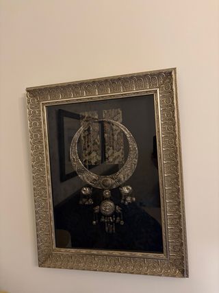 Cuadro Decorativo Metal y Madera