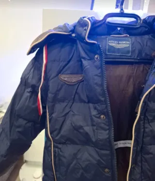 Piumino Aston Martin bambino 4 anni