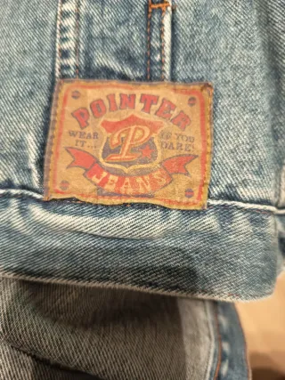 Chaqueta vaquera hombre azul y blanco