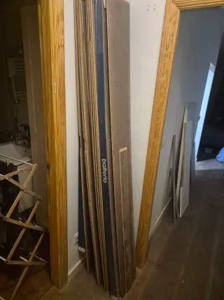 Tarima Balterio Grande Wide Roble tengo 3 cajas