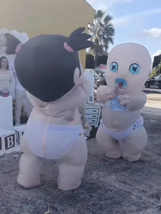 Disfraz Bebé Inflable Talla Única