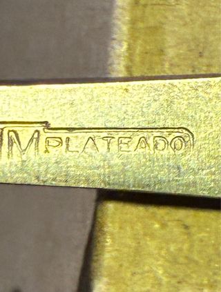 11 cucchiaini da dessert in metallo argentato