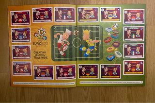 Álbum Oficial Euro 2012 Polonia-Ucrania