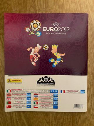 Álbum Oficial Euro 2012 Polonia-Ucrania