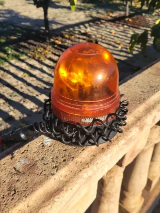 Luz Rotativa Naranja