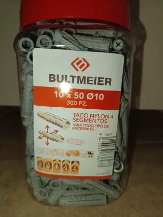 Bote Tacos Nylon Bultmeier 10x50 Ø10 (300pz)