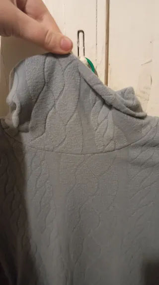 Jersey Shein cuello alto gris mujer Talla L