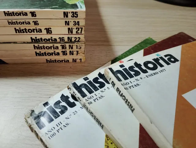 Revistas historia 16 para Ángel