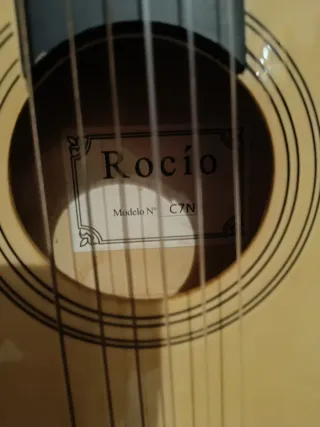 Guitarra Española 1/2 amplificada electrica