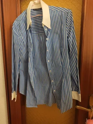 Blusa Sfera Rayas Azul y Blanco