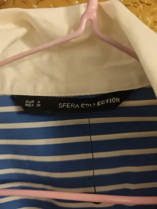 Blusa Sfera Rayas Azul y Blanco