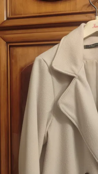 Cappotto donna invernale beige taglia L