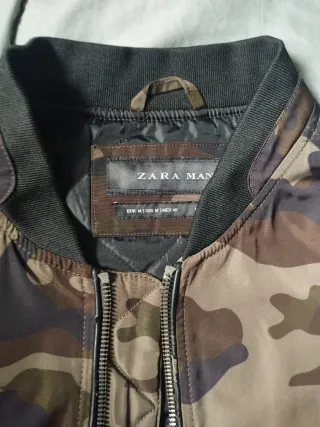 Chaqueta Zara Camuflaje