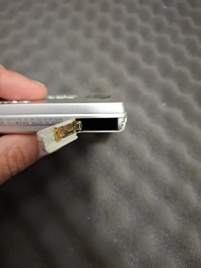 Sony MiniDisc MZ-E55 Prata