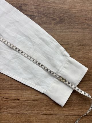 Camicia Lacoste Bianca Uomo Taglia L