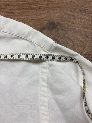 Camicia Lacoste Bianca Uomo Taglia L