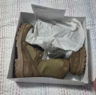 Botas militares ROBUSTA Marrón/Verde Oliva